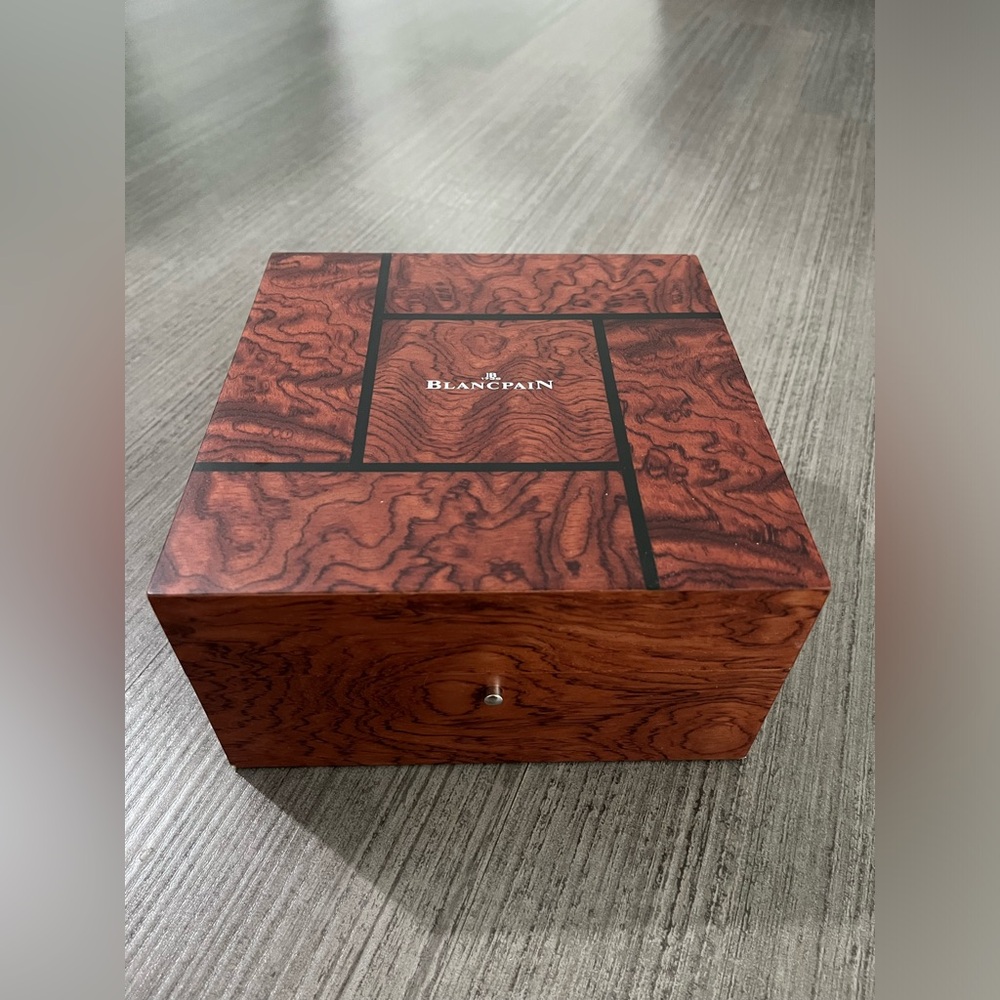 Authentic Blancpain Villeret Quantième Watch Box (Used Like New)